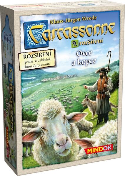 Mindok Carcassonne 2 edice Ovce a kopce
