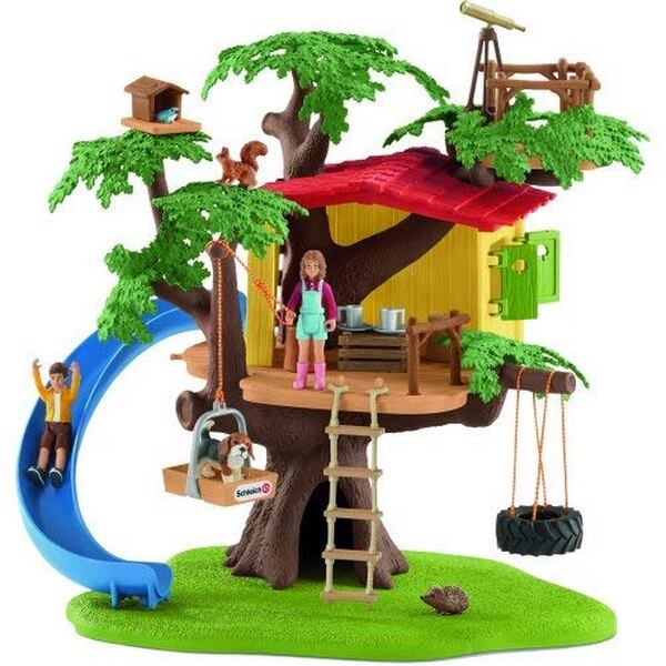Schleich 42408 Svět přírody - Dům na dobrodružném stromě schleich od výrobce Schleich Schleich 42408 Svět přírody - Dům na dobrodružném stromě