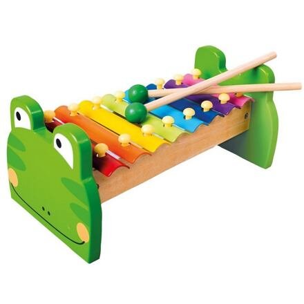 Xylofon kovový Žabka