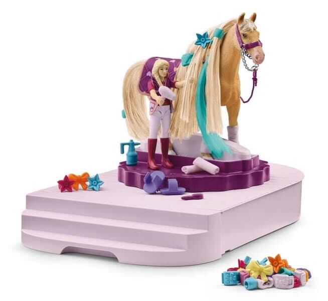 Schleich 42617 Hřebelcovací stanice pro koně schleich koně od výrobce Schleich Schleich 42617 Hřebelcovací stanice pro koně