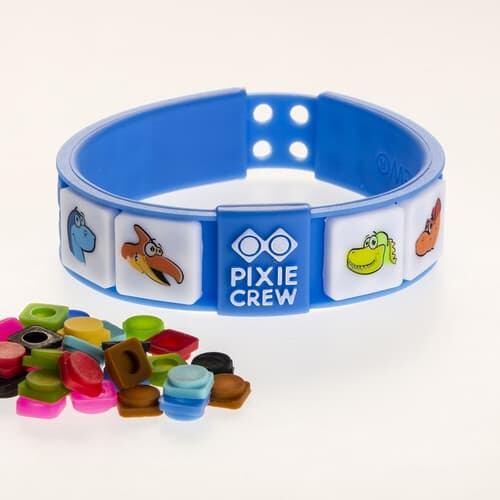 PIXIE CREW Kreativní DINO náramek modrý (obrázek 5)