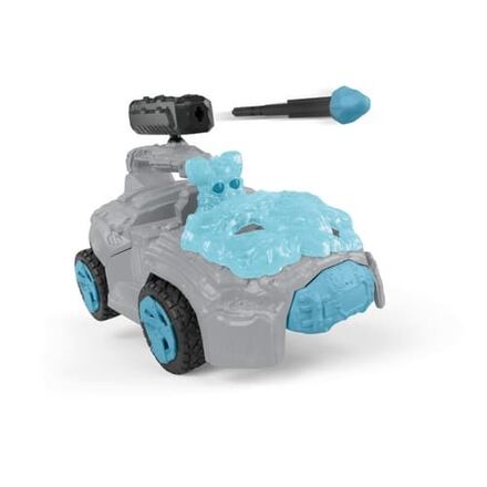 Ledový crashMobile s figurkami Mini Creature SVĚTLE MODRÝ