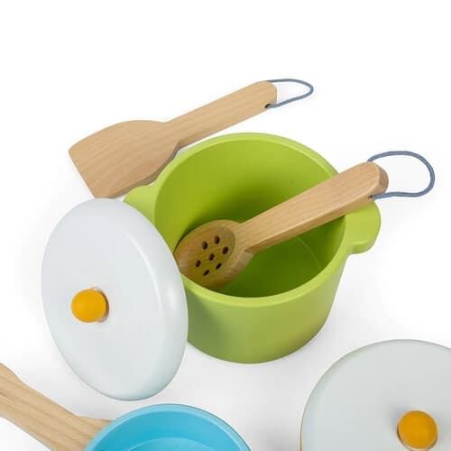 Bigjigs Toys Sada nádobí 7 dílů (obrázek 4)