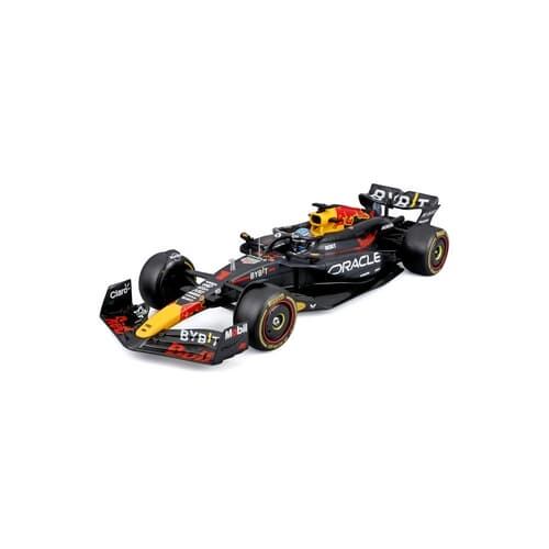 Bburago - RACE F1 v dekorativním boxu, Oracle Red Bull Racing RB20 (2024), #1 Max Verstappen, 1:24