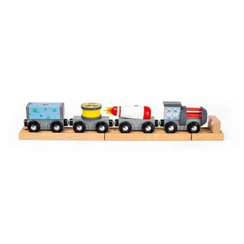 Bigjigs Rail Dřevěný vláček Vesmír
