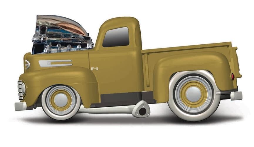 Maisto - Ford F1 Pickup 1949, 1:64