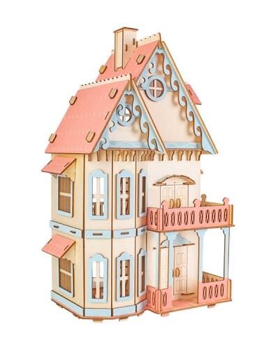 Levně Woodcraft Dřevěné 3D puzzle Gotická vila