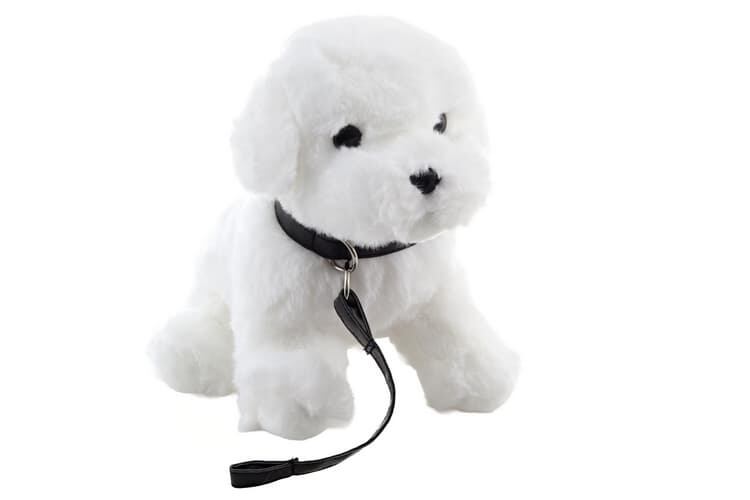 Plyš Maltézský psík s vodítkem 22cm Eco-friendly