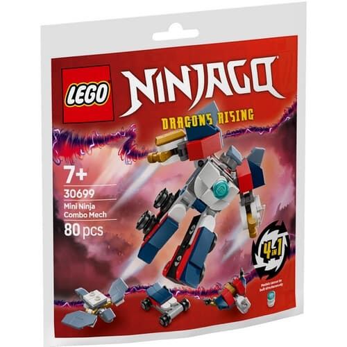 LEGO NINJAGO 30699 Mini Nija Combo Mech 4v1