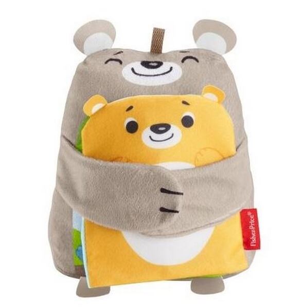 Fisher Price Hebká senzorická knížka