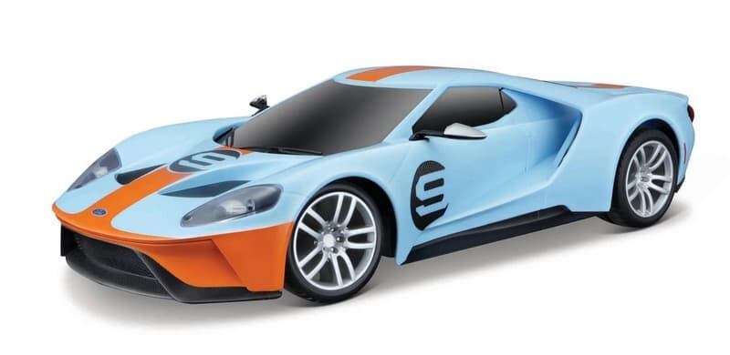 Levně Maisto 2019 Ford GT Heritage se světly a zvuky 1:24