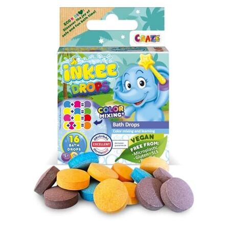 Craze INKEE Bath Drops koupelové vločky 48 g