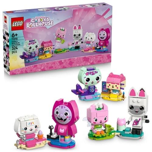 LEGO Gabby's Dollhouse 11215 Gábi a kočičí kamarádi z kostek