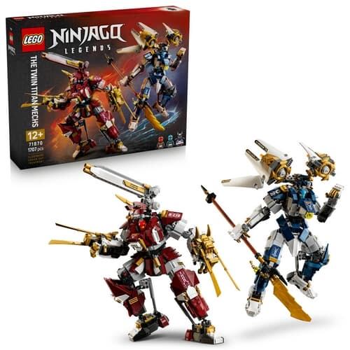 Lego Ninjago 71880 Dvojice titánských robotů