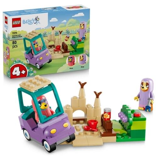 Lego11216 Bluey Bingo, Bluey a babičky