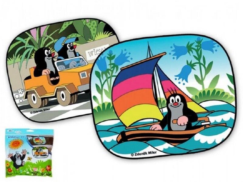 Wiky Stínítko do auta 2 x Krtek