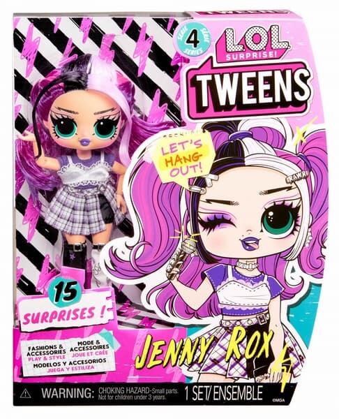 Levně L.O.L. Surprise! Tweens panenka, série 4 – Jenny Rox TV