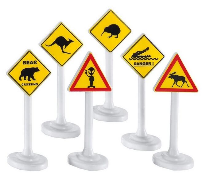 SIKU Blister 0894 - Dopravní značky mezinárodní 6ks