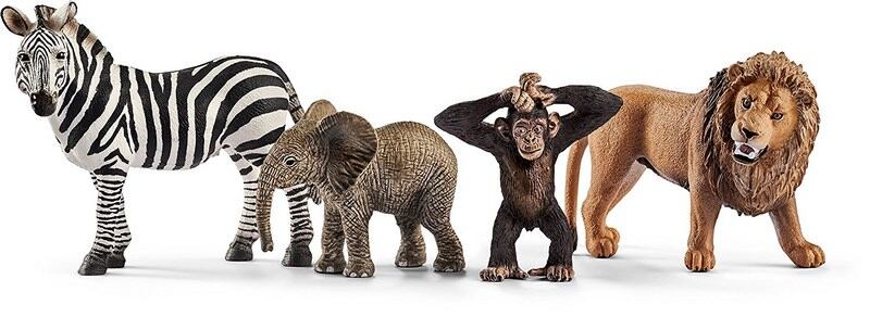 Schleich 42387 Set divoká zvířátka schleich exotická zvířata od výrobce Schleich Schleich 42387 Set divoká zvířátka