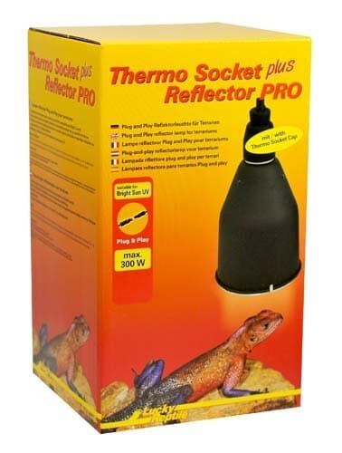Lucky Reptile Thermo Socket plus Reflector "Plug and Play" Velký s konektorem V.25 x ?14 cm