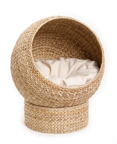 Karlie Banana Proutěný pelech béžový pro kočky 47 x 47 x 6 cm