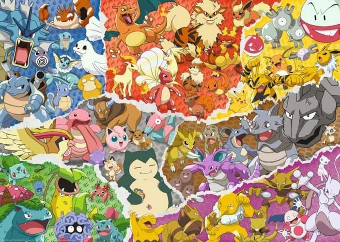 Levně Ravensburger Pokémon 1000 dílků