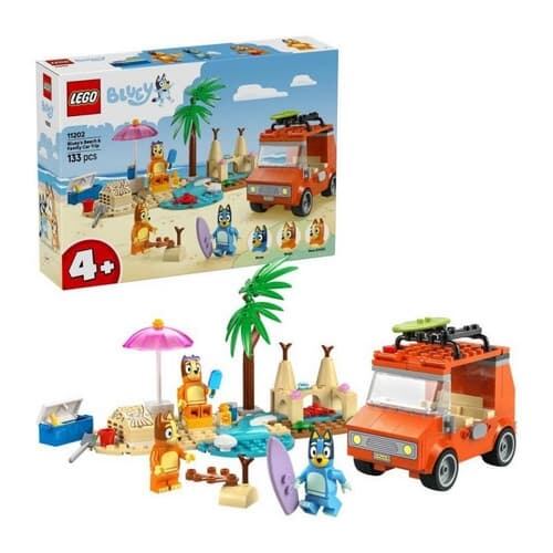Levně Lego Bluey 11202 Bluey a rodinný výlet autem na pláž