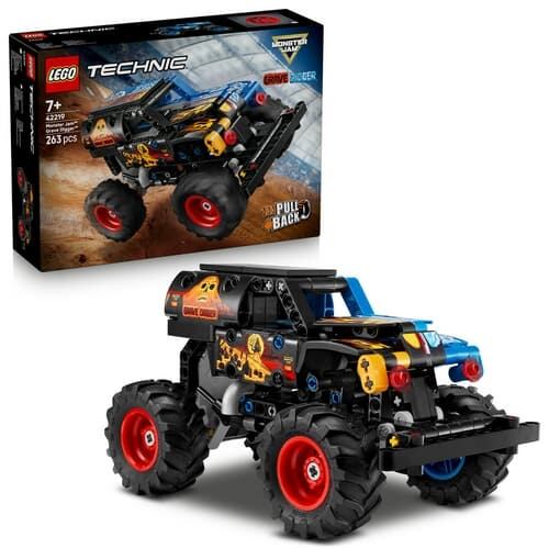 Levně LEGO® TECHNIC 42219 Monster Jam™ Grave Digger™ Oheň a led