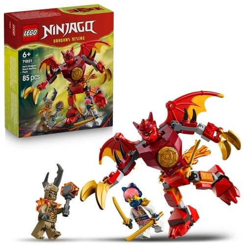 Levně LEGO® NINJAGO® 71851 Kaiův bojový balíček s dračím oblekem