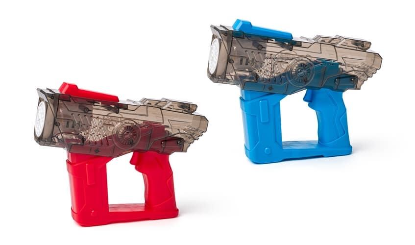 WOOBLY BOOBLY Světelkující blaster – světelné efekty a proud bublinek, assort