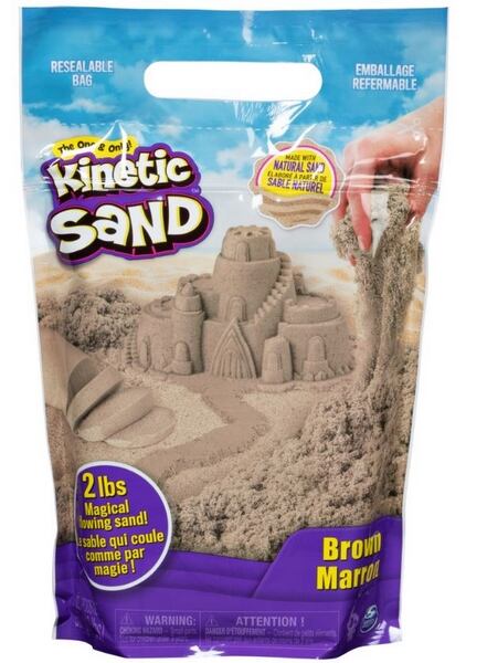Kinetic sand hnědý písek 0,9 kg