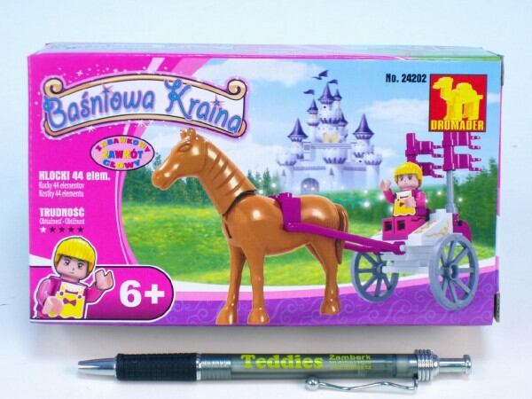Stavebnice Dromader pro Holky 24202, 44 dílků