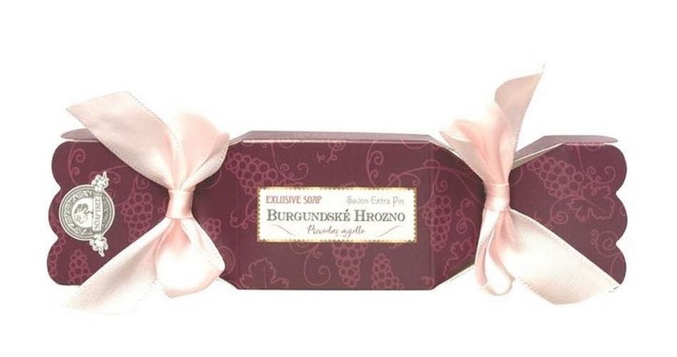 Soaptree Burgundské hrozno luxusní glycerinové mýdlo v krabičce 20 g