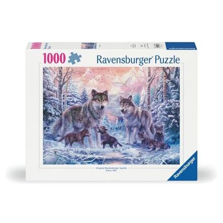 Ravensburger Vlci vlčí rodina 1000 dílků