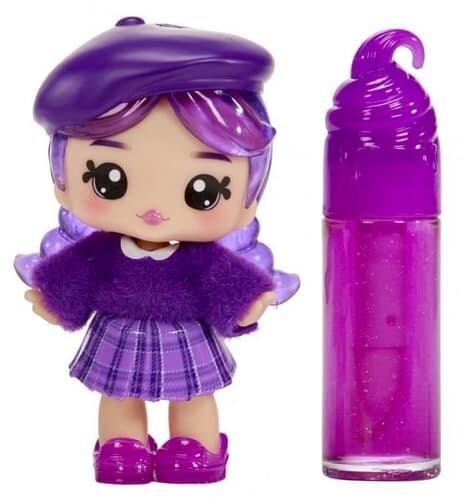 Levně MGA Yummiland Malá panenka s leskem na rty Greta Grape
