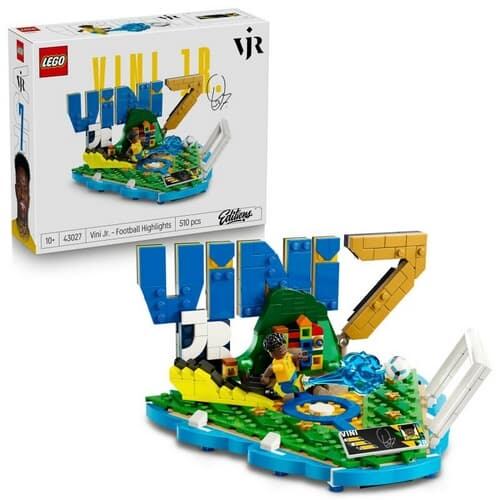 Levně LEGO® Editions 43027 Vini Jr. – Hvězdné momenty fotbalu