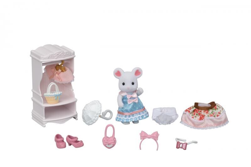 Sylvanian Families Město - sada módních oblečků a doplňků