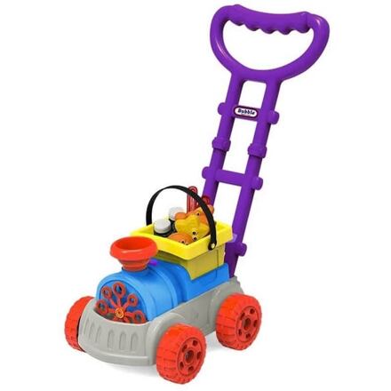 Bavytoy Stroj na bubliny vláček s pískovým setem