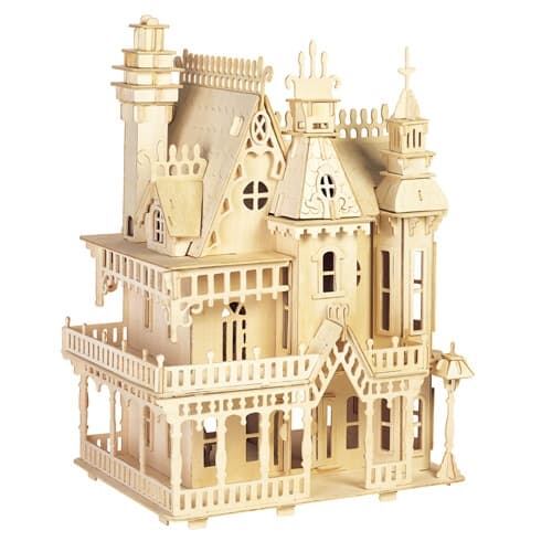 Levně Woodcraft Dřevěné 3D puzzle vila