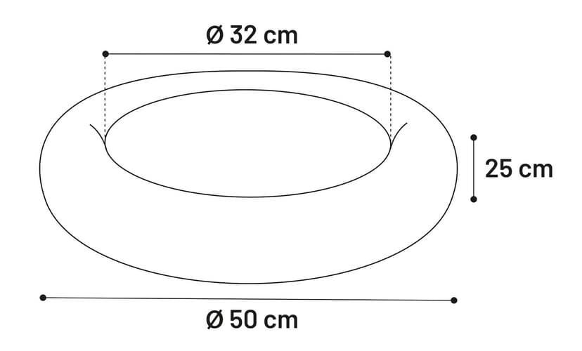 Flamingo Krems Pelíšek Modrá 50cm (obrázek 3)