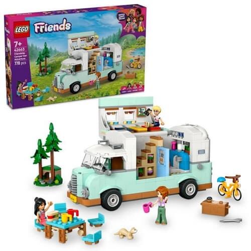 Lego Friends 42663 Dobrodružství s karavanem přátelství