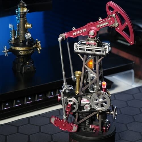 RoboTime 3D mechanická skládačka Ropné čerpadlo (obrázek 3)