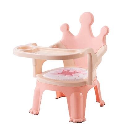 Dětská jídelní židlička růžová