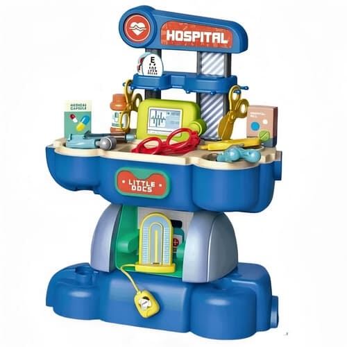Bavytoy Doktorská sada pro děti Lékařský set 2v1 skútr 746020045057