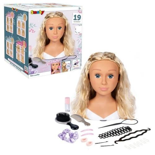 Levně Smoby My Beauty Česací hlava Blond