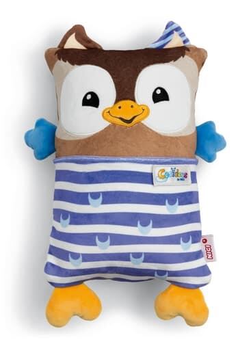 NICI Cosidoos plyš Sova oboustranný motiv 30x20cm