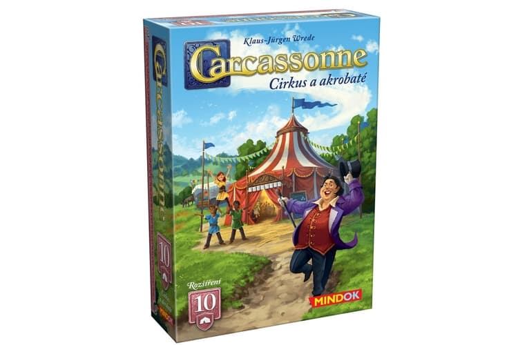 Levně Carcassonne rozšíření 10: Cirkus a akrobaté (2025)
