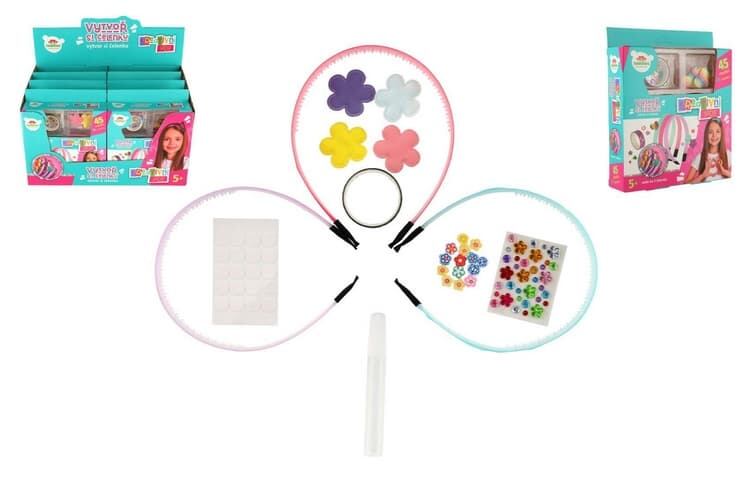 Kreativní sada na výrobu čelenek pro děti