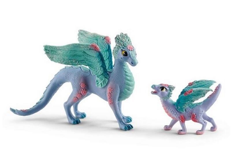 Schleich 70592 Květinový drak s mládětem schleich bájná zvířata od výrobce Schleich Schleich 70592 Květinový drak s mládětem