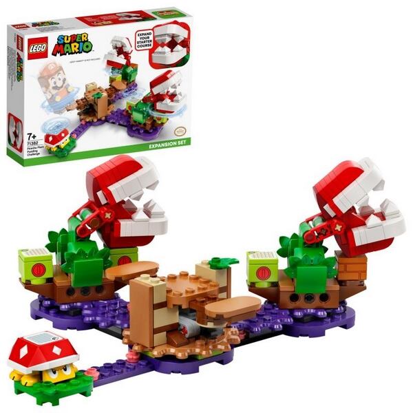 Levně LEGO Super Mario 71382 Hlavolam s piraňovou rostlinou – rozšiřující set